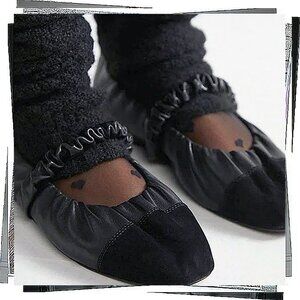 Free People Black Flats